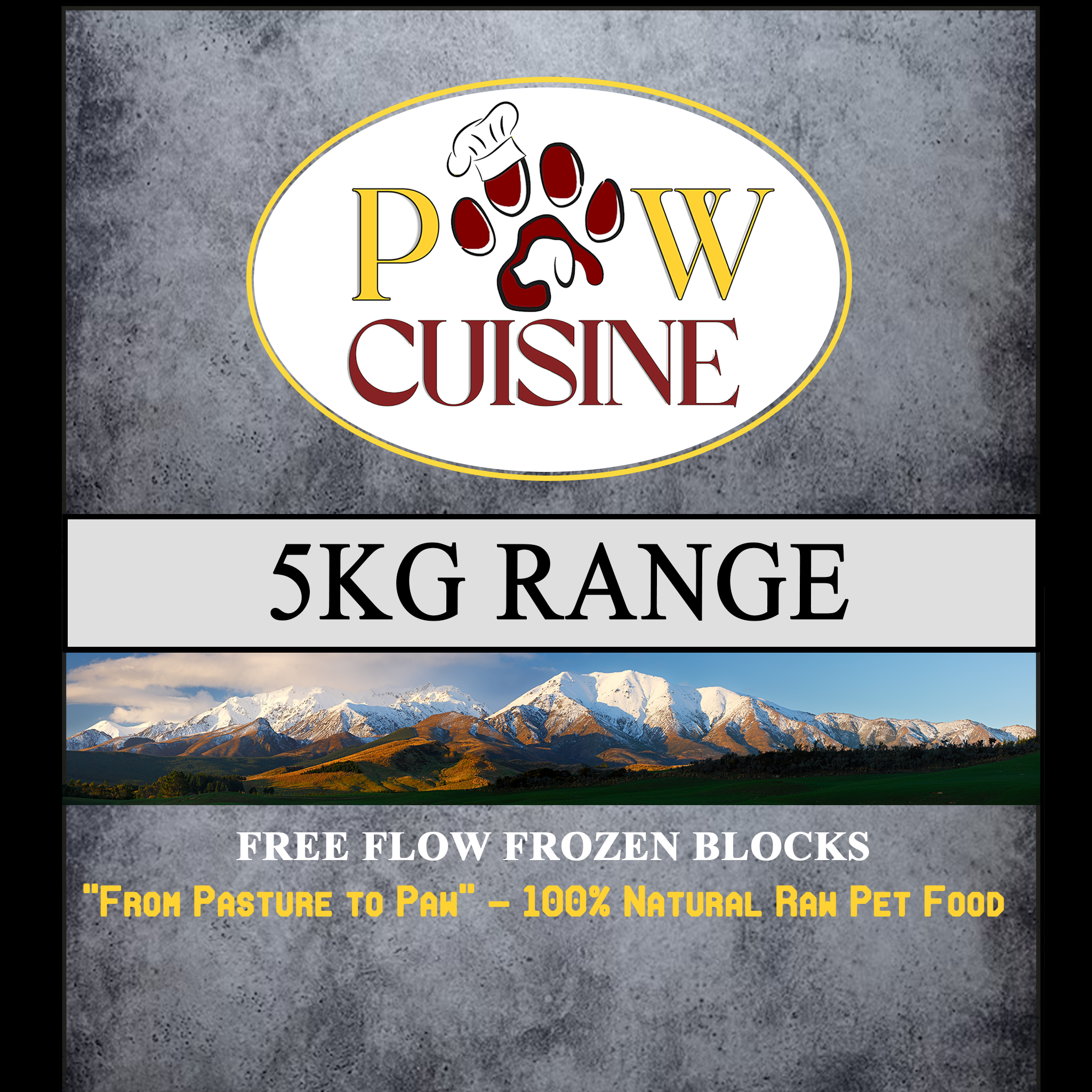RAW FROZEN RANGE 5KG - CAT