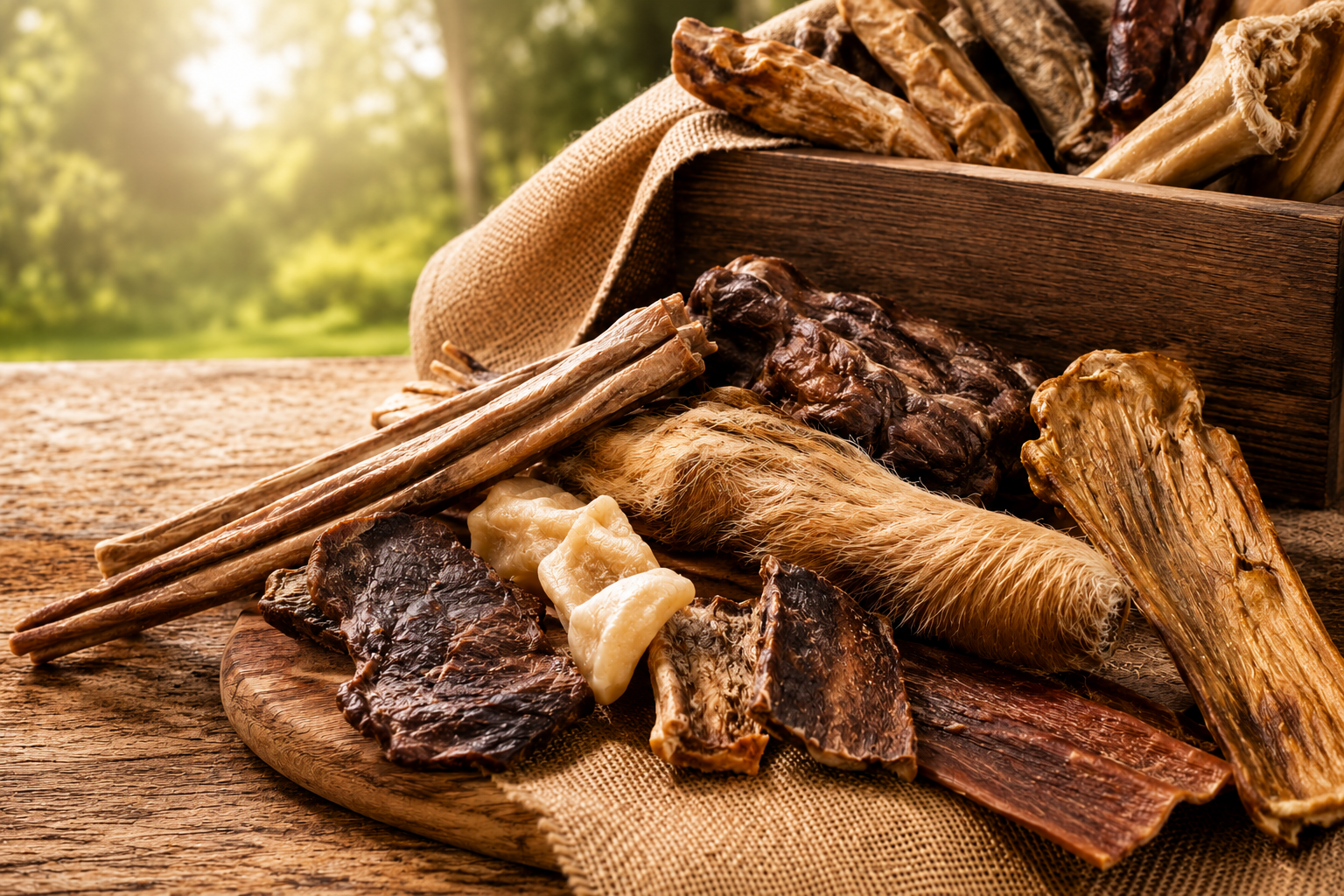 FUR-ON TREATS THE NATURAL WAY